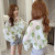 Summer 2020 small Daisy print sun protection dress small fresh shirt loose super fairy chiffon cardigan jacket