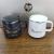 Vige ceramic marbling mug creative mug home coffee mug milk with lid spoon