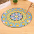 Simple living room carpet printing cushion round sofa tea table cushion of domestic hanging chair bedroom non-slip blanket