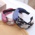 South Korea New Pure Color Cloth Art Hair act the role of South Korean Version Simple contrast color Matching color Printing Cross Wide Edge Hair Hoop Headband Lady