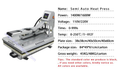 Clamshell Heat Press HPC480 3