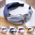 South Korea New Pure Color Cloth Art Hair act the role of South Korean Version Simple contrast color Matching color Printing Cross Wide Edge Hair Hoop Headband Lady