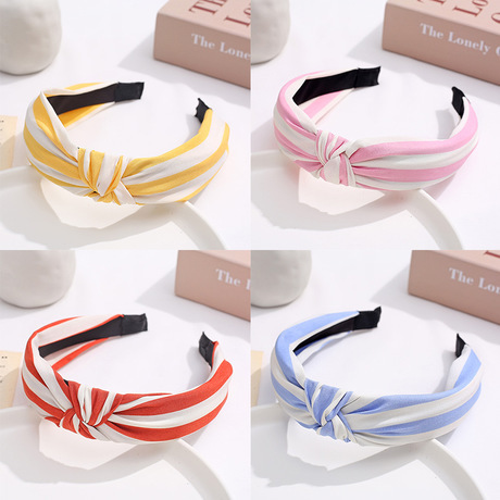 New Women‘s Headband small Fresh Simple Headband Cross Knotted Design Headband Girls‘ Headband