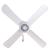 Direct factory high-quality small ABS ceiling fan with four blade