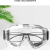 Goggles anti-sand and dust labor protection grinding riding transparent anti-splash windshield goggles for men and women protective glasses