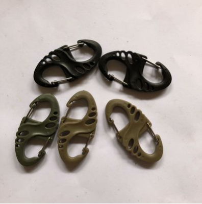 No.5, no.7, no.s button plastic, no.8 button connection ring buckle mountaineering buckle knapsack quick hanging buckle plastic key chain