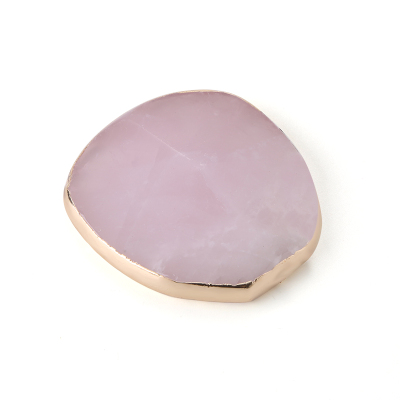 New styles natural gemstone airbag cell phone grip.rose quartz