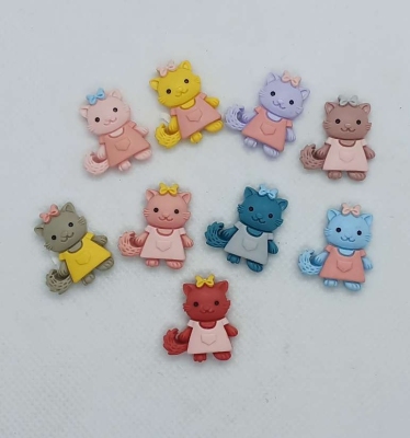 Epoxy Matte Cartoon Small Animal Children's Rubber Band Clip Supplies DIY Mobile Phone Shell Beauty Puppy