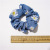 Daisies large intestine hair ring Japan and South Korea spring and summer ins female new all-in-one tie hair head rope denim ring three states accessories