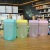 Plastic cup children straw cup fashion creative Popsicle cup outdoor students cute leakproof braces to prevent the cup