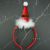 Christmas Headband Children's Headband Party Dress up Supplies Cute Cotton Filling Christmas Hat Head Buckle Christmas Decoration