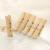 Gold spring natural bamboo clip 20 bamboo clothespin bamboo large size sock clip underwear clip