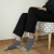 Men's Two-Tone Long Toe Socks