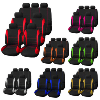 Foreign trade seat cover hot style car seat cover four seasons all-inclusive car seat cover fabric cushion manufacturers wholesale