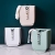B35 Folding Trash Can Household Cabinets Hanging Car Wastebasket Living Room and Toilet Hanging Sundries Classification Storage Bucket