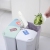 Nordic fashion four in one garbage sorting bin household with lid kitchen living room creative wet and dry can be separated