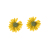 2020 trendy bling daisy earrings dangle charm fashion artificial flower eardrop fringe stud earrings jewelry for women