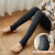 Imitation nylon high waist and belly in warm leggings for women to wear velvet and thick oversize pantyhose for autumn and winter