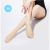 Crystasilk Sock Ultra-Thin Anti-Snagging Short Stockings Women's Invisible See through Black Incarnadine Socks Women's Thin Wear-Resistant Summer
