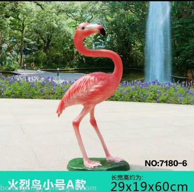 Flamingo garden resin crafts