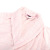 New pink stripe long sleeve cardigan pyjamas autumn and winter coral fleece pro-skin home bathrobe manufacturers wholesale