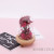 Glass Cover Mini Eternal Flower Rose Dried Flower Internet Celebrity Bouquet Gift Box Creative Decoration Birthday Gift Real Flower