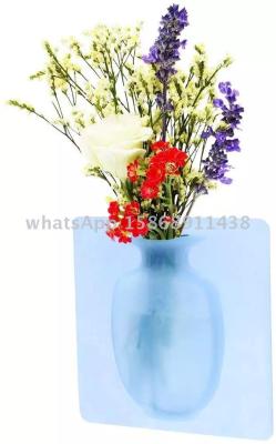 Slingifts Removable Silicone Vases, Sticky Flower Vase Small Decoration Vase for Party, Wedding, Festival, Kitchen
