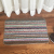 Loop Velvet Color Stripes Floor Mat Color Stripes Bathroom Absorbent Door Mat Gift Supplies for Stall and Night Market Carpet