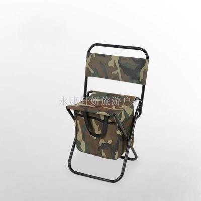 Large size by backpack camouflage chair folding chair folding stool sketch chair leisure chair fishing chair with bag