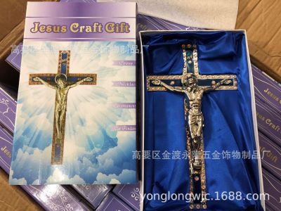 Alloy Jesus cross Catholic Christian church supplies pendants main products manufacturers direct