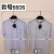 Middle-aged and elderly men's short sleeve T-shirt summer POLO shirt milk silk dad pack [wechat] business hot style] a hair