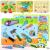 Wooden children puzzle boys and girls early education puzzle animal fruit cognitive building blocks toys