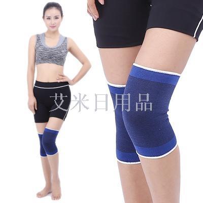 7001 knitted outdoor blue knee and leg protection sports warm protective gear sporting goods gift