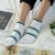 Men's Three-Color Stripes Toe Socks