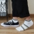 Men's Three-Color Stripes Toe Socks