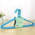 0628 Strong and Durable Iron Wire Plastic Dipping Invisible Hanger Simple Color Adult Clothes Hanger Drying Rack