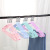 0858 Wholesale Bold Type Metal Iron Wire PVC Coated Hanger Creative Home Groove Non-Slip Multifunctional Drying Rack
