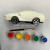 Children's painted plaster car mold doll painted DIY ceramic painted creative hand painted car