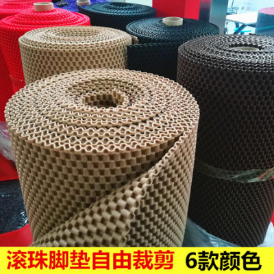 Auto ball pad free to cut PVC full-enclosed skid resistant latex universal pad environmental protection rolling material 