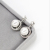2020YJ Korean version of the new 925 sterling silver temperament red pearl earrings female Korean fashion sweet earrings