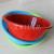 OK basin plastic washbasin household basin thickened feed basin diameter 38washbasin strawberry basin