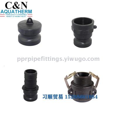 PP Hose Tail Coupler Type A B C D E F DC DP Pipe Fittings Camlock Coupling Foreign Trade Exportation  
