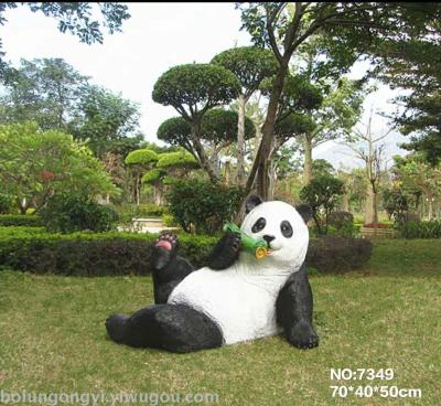 Panda series garden resin handicraft decorations
