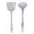 Manufacturer silica gel spatulas non-stick wok cooking turner shovel high temperature soup ladle spoon