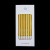 Internet Celebrity High-End Plating Gold Plated Long Brush Holder Gold Silver Candle Birthday Cake Decoration Baking Dessert Plug-Ins