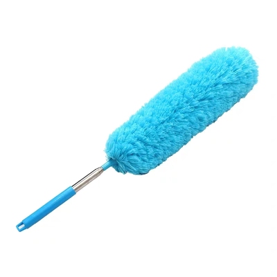 Lazy super flexible flexible cleaning duster electrostatic duster stainless steel telescopic magic duster household cleaning supplies