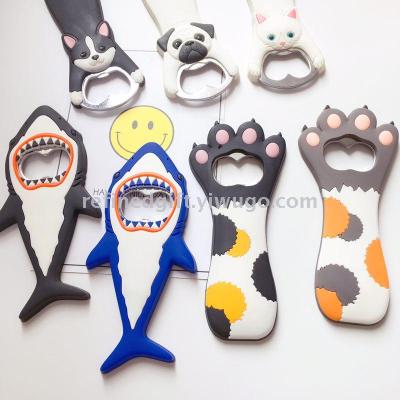 Opener Cartoon 3D magnet PVC soft rubber magnet promotion gifts make samples