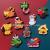 Christmas Cartoon 3D magnet PVC soft rubber magnet promotion gifts make samples