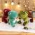 Dinosaur action figure skeleton plush toy small pendant mini doll boys cloth doll schoolbag pendant 10 cm