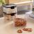 Multi-functional kitchen seal jar for spice food and nut storage